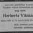 Herberts Vikmanis