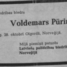 Voldemārs Pūriņš