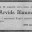 Arvīds Blaumanis