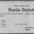 Harijs Stalažs
