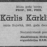 Kārlis  Kārkliņš