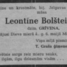 Leontīne Bolšteine
