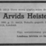 Arvīds Heisters