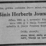 Jānis Herberts Jaunzemis