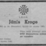 Jānis Kroģis-Kroge