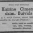 Katrīne Cimers