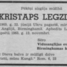 Kristaps Legzdiņš