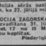 Lūcija Zagorska