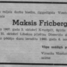Maksis Fricbergs