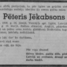 Pēteris Jēkabsons