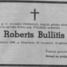 Roberts Bullītis