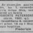 Roberts Pētersons