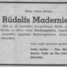 Rūdolfs Madernieks