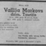 Vallija Markova