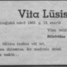 Vita Lūsis