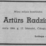Artūrs Radziņš