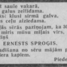 Ernests Sproģis