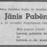 Jānis Pabērzs