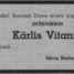 Kārlis Vitants