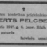 Alberts Pelcbergs