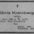 Jānis  Kreicbergs