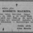 Roberts Maurīts