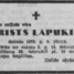Krists Lapukins
