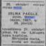 Zelma Paegle