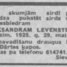 Aleksandrs Lēvenšteins
