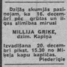 Millija Griķe