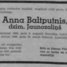 Anna Baltputne