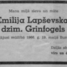 Emīlija Lapševska