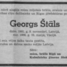 Georgs Štāls