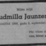 Ludmilla Jaunzeme