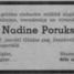 Nadīne Poruka