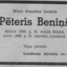 Pēteris Beniņš