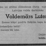 Voldemārs Luters