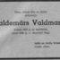 Voldemārs Valdmanis