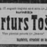 Arturs  Tože