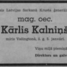 Kārlis Kalniņš