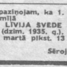 Līvija Švēde