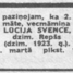 Lūcija Svence