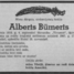 Alberts Būmerts