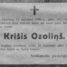 Krišis Ozoliņš