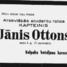Jānis Ottons