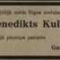 Benedikts Kulnis