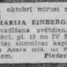 Marija Einbergs