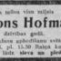 Alfons Hofmanis