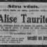 Alise Taurīte
