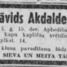 Dāvids Akdalderis